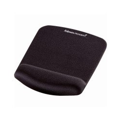 Egérpad csuklótámasszal, habtöltésű, Fellowes® PlushTouch, fekete Számítástechnika és kellékei Fellowes