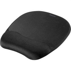 Egérpad csuklótámasszal, memoryhab töltésű, Fellowes® Memory Foam, fekete Számítástechnika és kellékei Fellowes