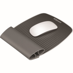 Egérpad csuklótámasszal, szilikonos, Fellowes® I-Spire Series, grafitszürke Számítástechnika és kellékei Fellowes