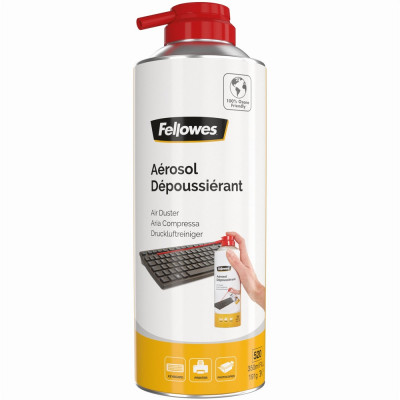 Sűrített levegő, porpisztoly, 520 ml,/350 ml, HFC mentes, gyúlékony, Fellowes® Sűrített levegő, porpisztoly, 520 ml,/350 ml, HFC mentes, gyúlékony, Fellowes®