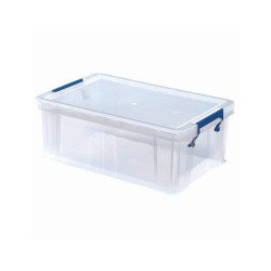 Tároló doboz, műanyag 10 liter, Fellowes® ProStore átlátszó Javítás, ragasztás, csomagolás Fellowes