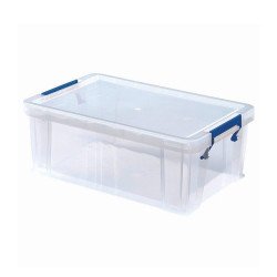 Tároló doboz, műanyag 10 liter, Fellowes® ProStore átlátszó Javítás, ragasztás, csomagolás Fellowes