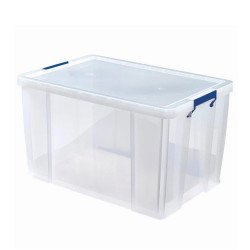 Tároló doboz, műanyag 85 liter, Fellowes® ProStore átlátszó Javítás, ragasztás, csomagolás Fellowes
