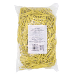 Gumigyűrű 63,5mmx5mm, 1kg/csomag, postázó gumi SÁRGA Javítás, ragasztás, csomagolás Bluering