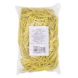 Gumigyűrű 63,5mmx5mm, 1kg/csomag, postázó gumi SÁRGA Javítás, ragasztás, csomagolás Bluering