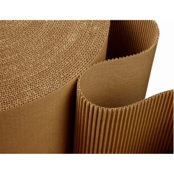 Hullámkarton 1m x 25m tekercses 2 rétegű barna Javítás, ragasztás, csomagolás Bluering