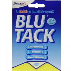 Gyurmaragasztó 60g. 55 kocka/csomag, gyúrható ragasztó, Blu-Tack Javítás, ragasztás, csomagolás Blu-Tack