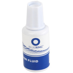 Hibajavító folyadék 20ml, vízbázisú szivacsos végű Bluering® Javítás, ragasztás, csomagolás Bluering