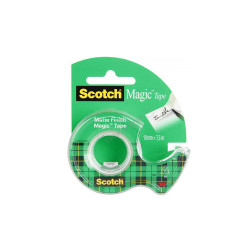 Ragasztószalag adagolón kézi 19mmx7,5 m Magic Tape 810 3M Scotch Javítás, ragasztás, csomagolás 3M