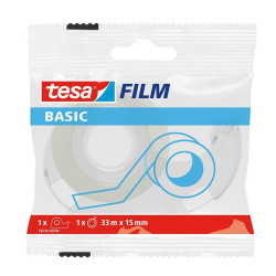 Ragasztószalag átlátszó + adagoló 15mmx33m Tesa Javítás, ragasztás, csomagolás Tesa