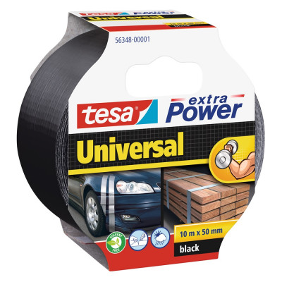 Ragasztószalag 50mmx10m Extra Power Tesa fekete Ragasztószalag 50mmx10m Extra Power Tesa fekete