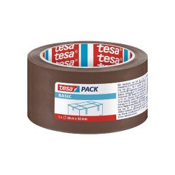 Ragasztószalag 50mmx66m barna Basic Tesa Javítás, ragasztás, csomagolás Tesa