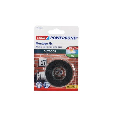 Ragasztószalag, rögzítőszalag, 19mmx1,5m UV álló Power Tesa Ragasztószalag, rögzítőszalag, 19mmx1,5m UV álló Power Tesa