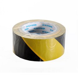 Ragasztószalag, padlójelölő, 50mmx33m Sintertop fekete/sárga Javítás, ragasztás, csomagolás Sintertop