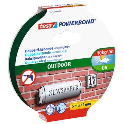 Ragasztószalag, rögzítószalag kültéri 19mmX5m PowerBond Tesa Javítás, ragasztás, csomagolás Tesa