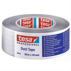 Ragasztószalag 50mmx50m Professional szövetszalag Tesa ezüst Javítás, ragasztás, csomagolás Tesa