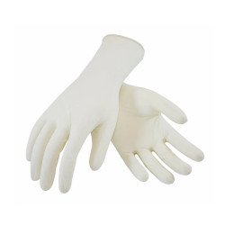 Gumikesztyű latex púderes S 100 db/doboz GMT Super Gloves fehér Iroda üzemeltetés, munkavédelem GMT