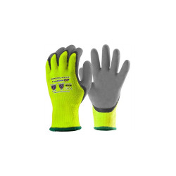 Kesztyű bélelt Hi-Viz sárga színű 10-es kötésű 10-es_1LAFO10 Iroda üzemeltetés, munkavédelem Egyéb