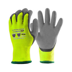 Kesztyű bélelt Hi-Viz sárga színű 10-es kötésű 10-es_1LAFO10 Iroda üzemeltetés, munkavédelem Egyéb
