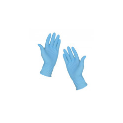 Gumikesztyű nitril púdermentes XS 100 db/doboz GMT Super Gloves kék Iroda üzemeltetés, munkavédelem GMT