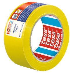 Jelölőszalag 50mmX33m Tesa sárga Iroda üzemeltetés, munkavédelem Tesa
