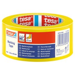 Jelölőszalag 50mmX33m Tesa sárga Iroda üzemeltetés, munkavédelem Tesa