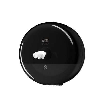 Adagoló toalettpapírhoz Smart One® műanyag T8 Elevation Tork fekete_680008 Adagoló toalettpapírhoz Smart One® műanyag T8 Elevation Tork fekete_680008