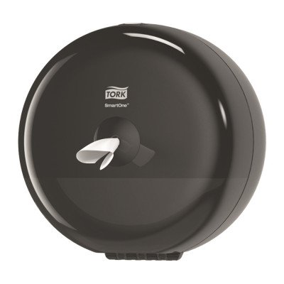Adagoló toalettpapírhoz Mini tekercses Smart One® műanyag T9 Elevation Tork fekete_681008 Adagoló toalettpapírhoz Mini tekercses Smart One® műanyag T9 Elevation Tork fekete_681008