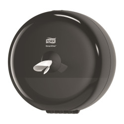 Adagoló toalettpapírhoz Mini tekercses Smart One® műanyag T9 Elevation Tork fekete_681008 Adagolók, tárolók, készülékek Tork
