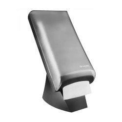 Adagoló szalvétához műanyag álló fekete/áttetsző L-One Tabletop Lucart_892290 Adagolók, tárolók, készülékek Lucart