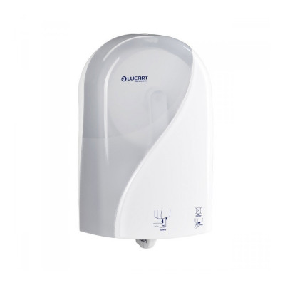 Adagoló toalettpapírhoz műanyag Identity Autocut Toilet Cardboard Core 2.0 Lucart_892991 fehér