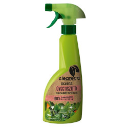 Üvegtisztító és általános tisztítószer 500 ml szórófejes organikus Cleaneco