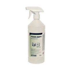 Fertőtlenítő hatású tisztítószer szórófejes 1 liter Food-Sept Iroda üzemeltetés, munkavédelem Innoveng