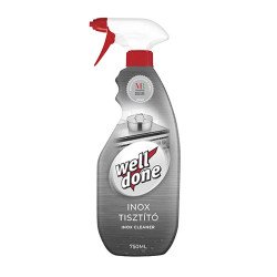 Inox tisztító szórófejes 750 ml Well Done Iroda üzemeltetés, munkavédelem Well Done