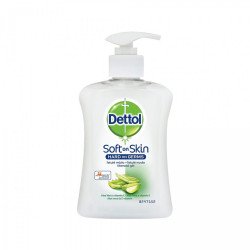 Kézmosó gél pumpás 250 ml Dettol Hidratáló Aloe Vera & Milk Protein Iroda üzemeltetés, munkavédelem Dettol