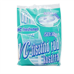 WC tisztító rúd kosárral 2 db/csomag Dalma Iroda üzemeltetés, munkavédelem Dalma