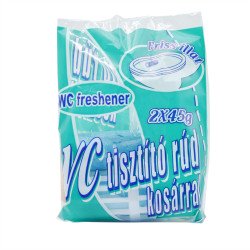 WC tisztító rúd kosárral 2 db/csomag Dalma Iroda üzemeltetés, munkavédelem Dalma