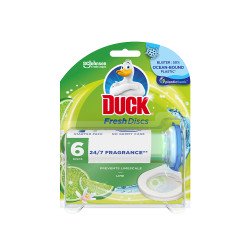 WC öbíltő korong zselés 36 ml Fresh Discs Duck® Lime Iroda üzemeltetés, munkavédelem Duck