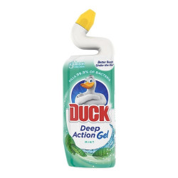 WC tisztító fertőtlenítő gél 750 ml Duck Deep Action Menta Iroda üzemeltetés, munkavédelem Duck