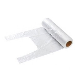 Nylon zacskó 210 x 450 mm ingvállas rollos tépős 200 db/tekercs Iroda üzemeltetés, munkavédelem Egyéb