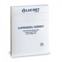 Toalettülőke takaró papír 200 lap/csomag Lucart_893001U fehér Iroda üzemeltetés, munkavédelem Lucart