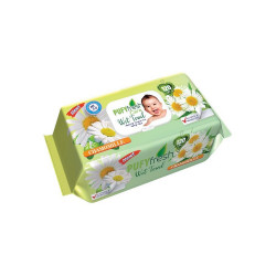 Nedves törlőkendő 120 lap/csomag Pufy Fresh Iroda üzemeltetés, munkavédelem Egyéb