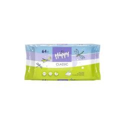 Nedves törlőkendő E-vitaminnal 64 lap/csomag Bella Happy Classic Iroda üzemeltetés, munkavédelem Bella