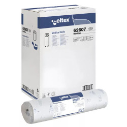 Orvosi papírlepedő 2 réteg 100 % cellulóz hófehér 80 m 60 x 34 cm lap 6 tekercs/karton Medilux Celtex Iroda üzemeltetés, munkavédelem Celtex