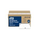 Kéztörlő 2 rétegű hajtogatott 250 lap/csomag 24,8 x 23 cm 15 csomag/karton Advanced Soft Singlefold H3 Tork_290163 fehér