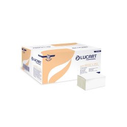 Kéztörlő 1 rétegű V hajtogatású 250 lap/csomag 20 cs/karton Beige Easy Lucart_863064P natúr Iroda üzemeltetés, munkavédelem Lucart