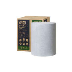 Ipari törlő 1 rétegű tekercses átmérő: 25 cm 280 lap/106,4 méter/tekercs 1 tekercs/karton Premium W1/2/3 TORK_530237 kék