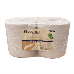 Ipari törlő 2 rétegű havanna barna átmérő: 24 cm 800 lap/tekercs 2 tekercs/karton EcoNatural 800 Lucart_852218 Iroda üzemeltetés, munkavédelem Lucart