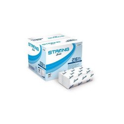 Szalvéta adagolóba 2 rétegű hajtogatott 150 lap/cs 40 cs/karton hófehér Strong 216 TI Lucart _832293D Iroda üzemeltetés, munkavédelem Lucart