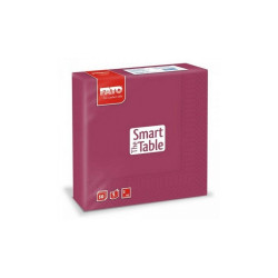 Szalvéta 2 rétegű 33 x 33 cm 50 lap/cs Fato Smart Table bordó_82621800 Iroda üzemeltetés, munkavédelem Fato